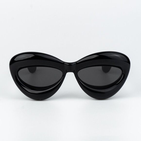 Loewe INFLATED Women Sunglasses Black Grey Cat Eye LW40097I 01A NEW AUTHENTIC main image 9